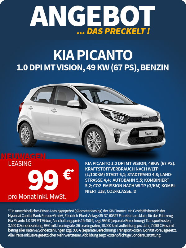 Kia Picanto bei Preckel Automobile