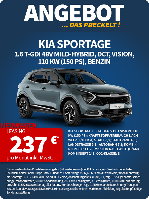 Kia Sportage bei Preckel Automobile