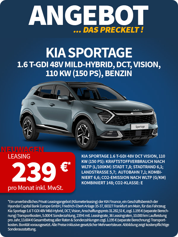 Kia Sportage bei Preckel Automobile