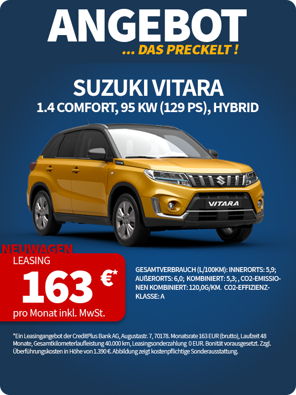 Angebot: Suzuki Vitara, SUV, Hybrid