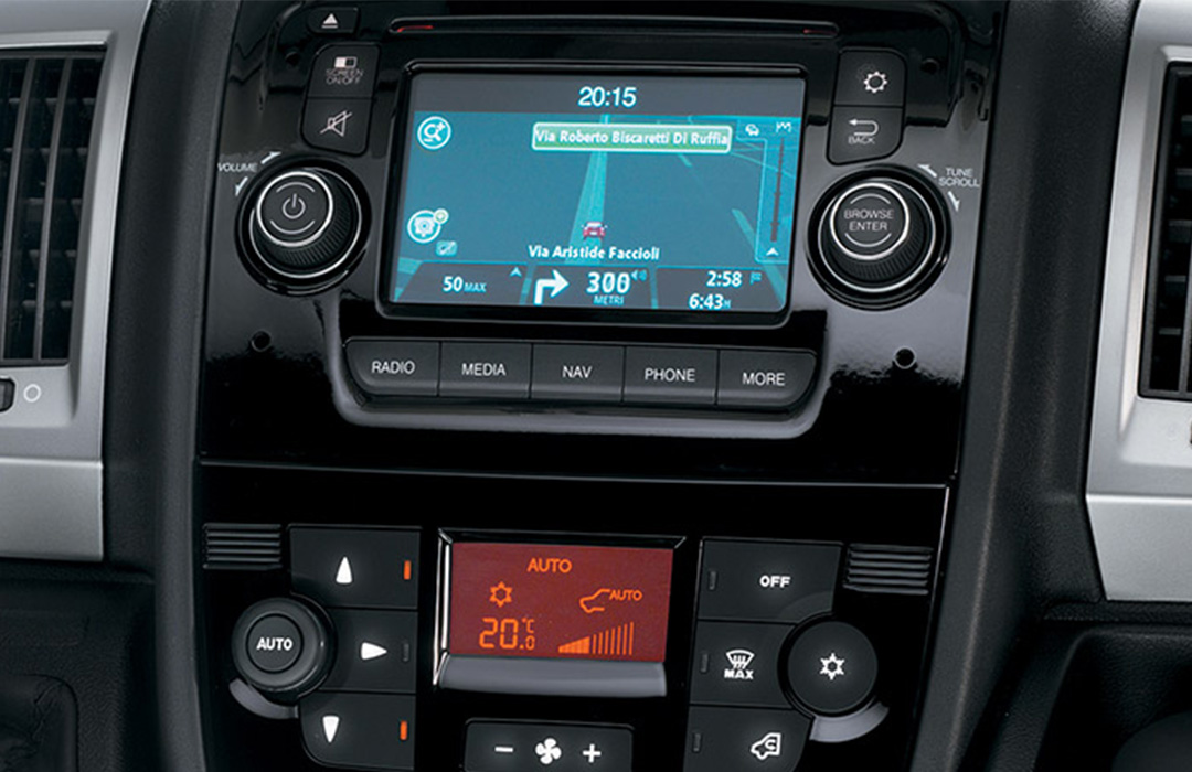 Fiat-Professional-Talento-Bluetooth®-Radio der neuesten Generation