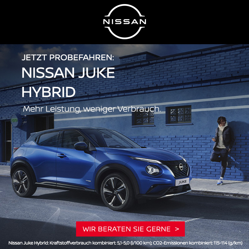 Der Juke Hybrid jetzt bei Preckel Automobile