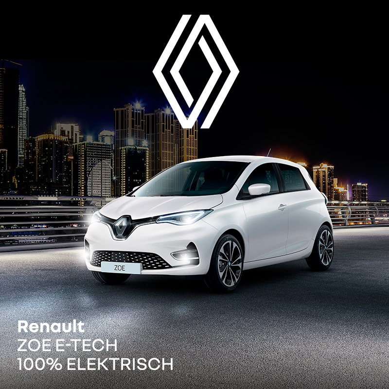 Renault ZOE 100% elektrisch