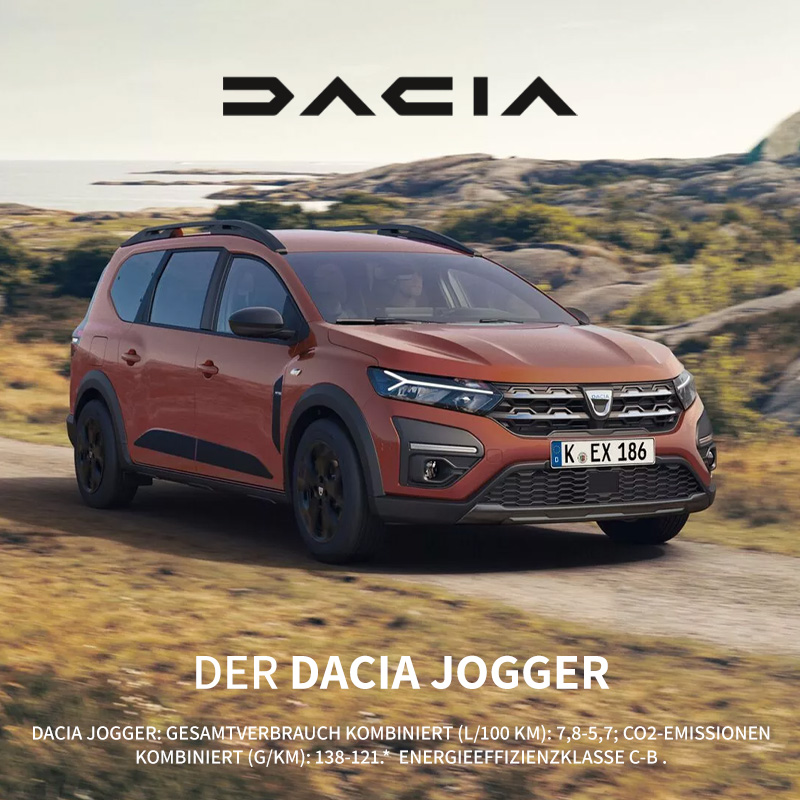 Der Dacia Jogger bei Preckel Automobile