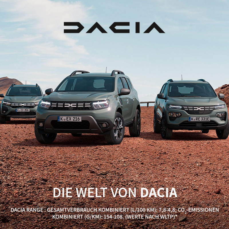 Die Welt von Dacia erleben - Preckel Automobile