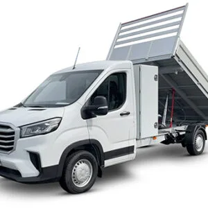Maxus Dreiseitenkipper auf Deliver9 Basis