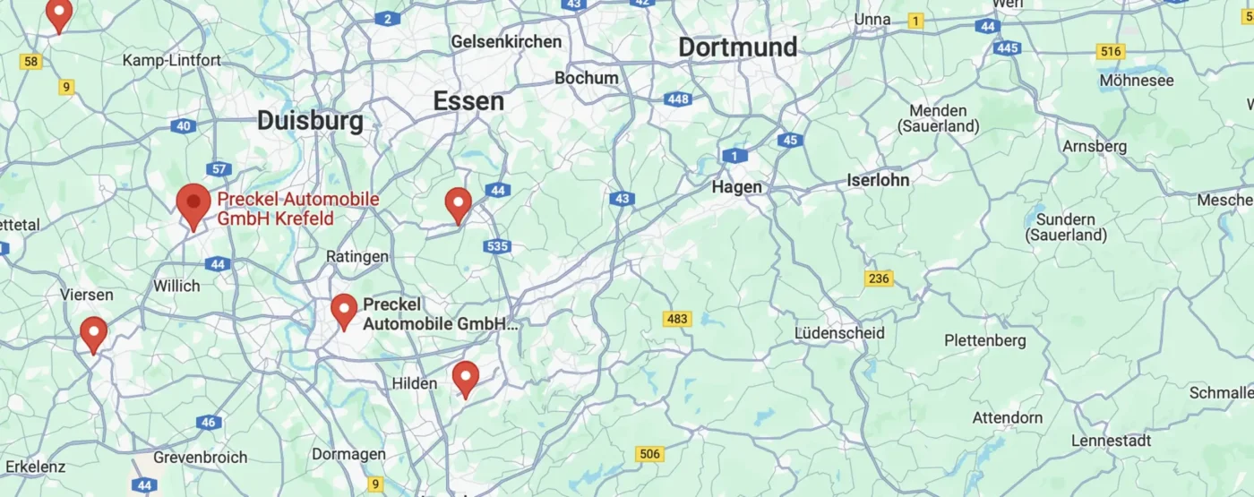Unsere Zentrale befindet sich in Krefeld. Wir beliefern
Kunden in ganz Deutschland und Europa.