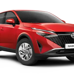Nissan Qashqai in Rot Facelift 2024 bei Preckel Automobile