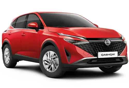 Nissan Qashqai in Rot Facelift 2024 bei Preckel Automobile