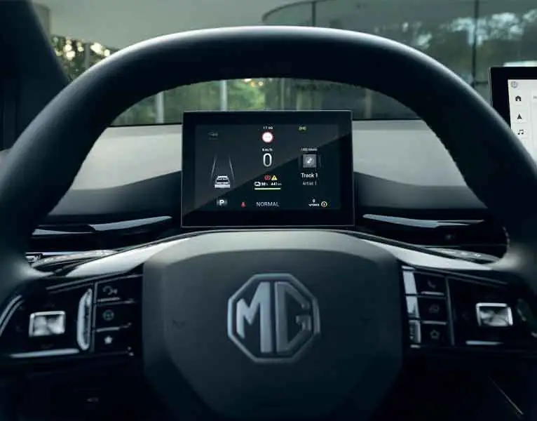 MG Motor, MG4 digital Display