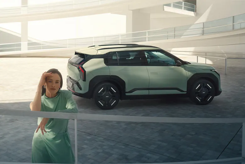Der Kia EV3 in seiner vollen Schönheit