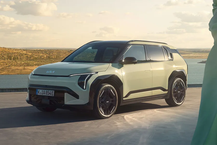 Elegant im Design der EV3 von Kia