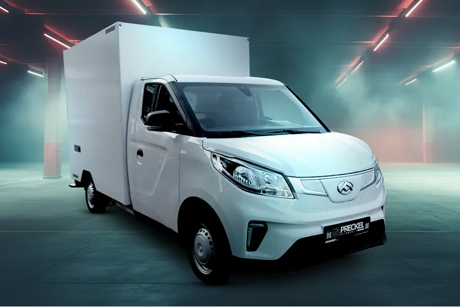 Maxus eDeliver3 Koffer mit Elektroantrieb