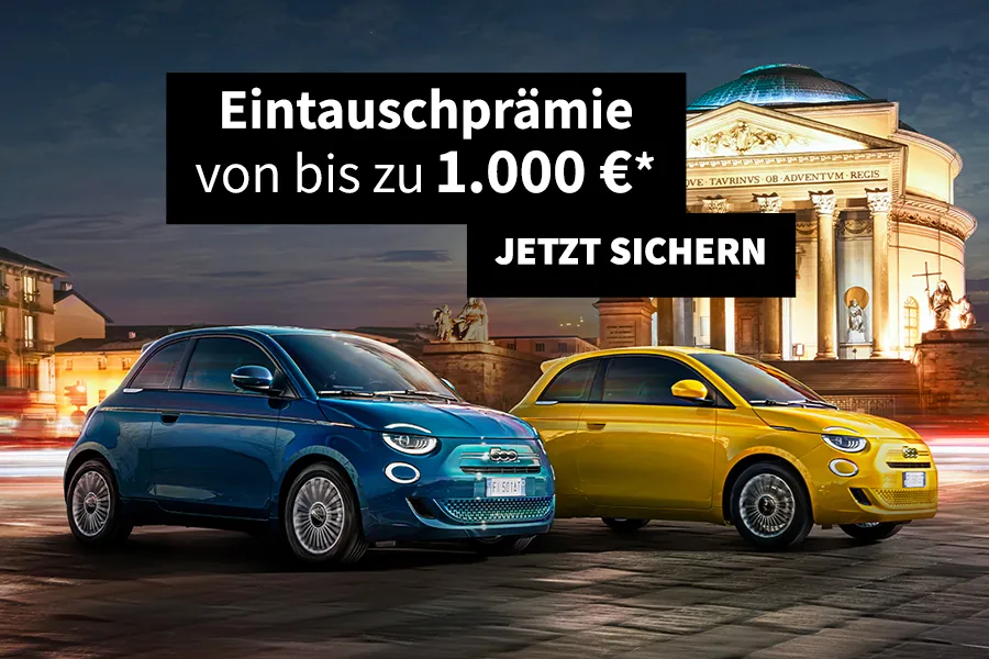 Fiat 500 Hybrid Eintauschprämie jetzt sichern